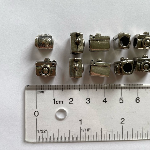 27 Silver Bracelet Charms Beads European Pandora Style - Picture 4 of 12